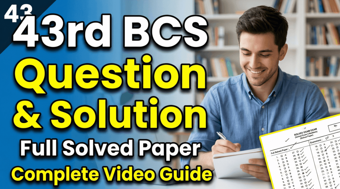 43th BCS Question And Solution